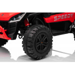 Elektrická bugina - Buggy 4x4 - červená